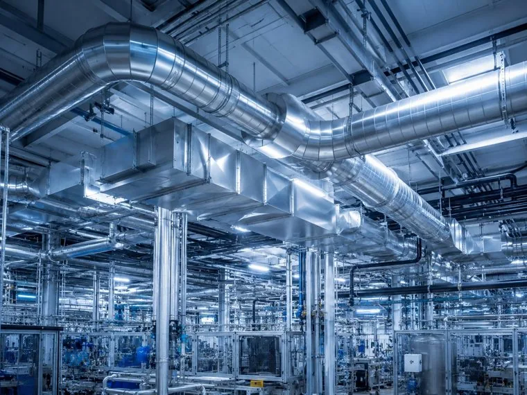 Project ducting work
